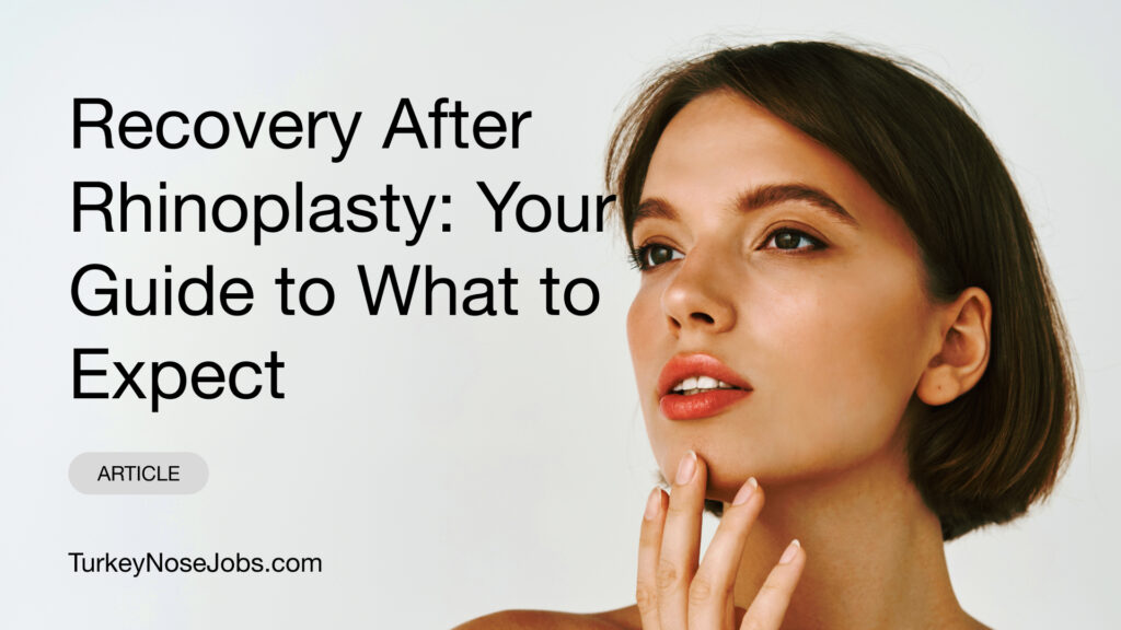 Recovery After Rhinoplasty_ Your Guide to What to Expect